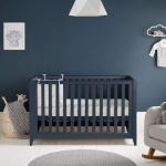 Mamas & Papas Cotbed - Melfi Midnight Blue